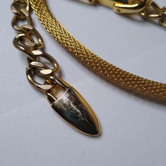 Metal Mesh Thin Fashion Belt Adjustable 30 To 36 Inches - Picture 9 of 16